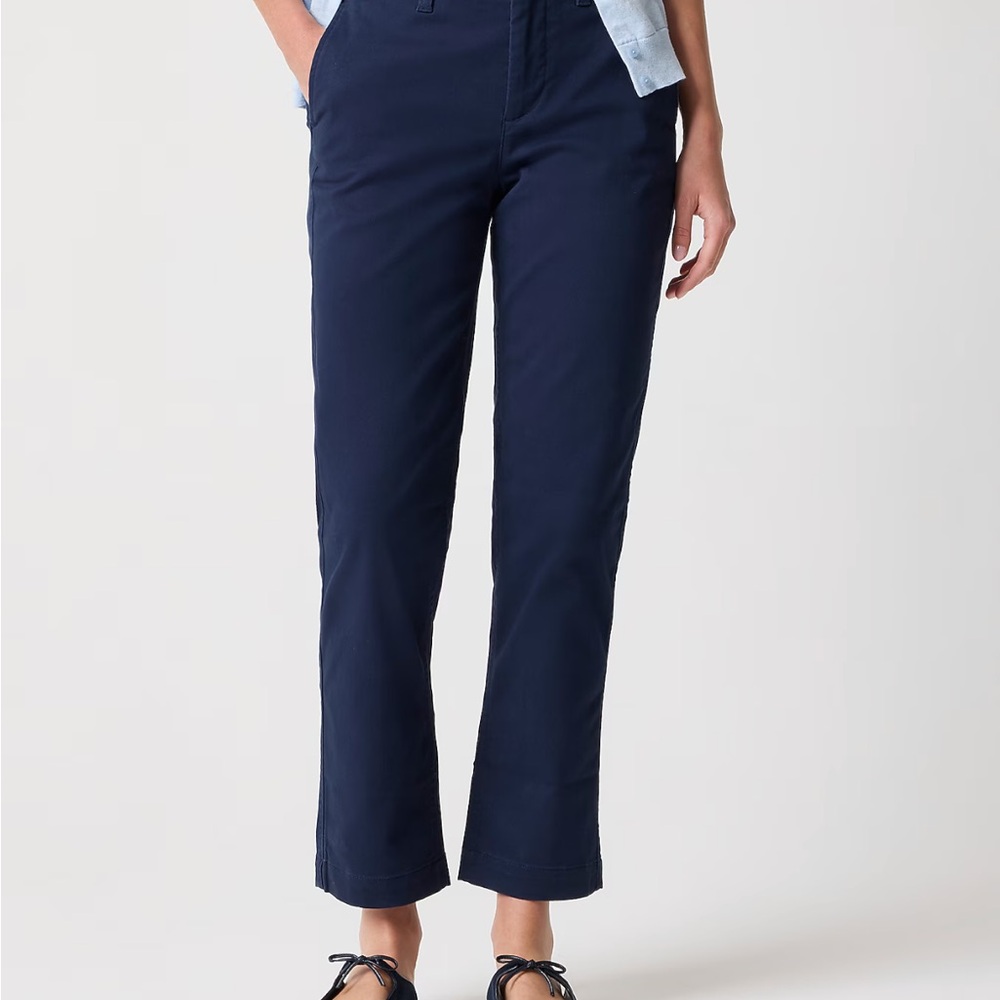 J. Crew Factory | High Rise Girlfriend Chino Pants | Size 20 | Navy